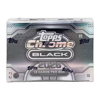 2025/26 Topps Chrome Black Basketball Hobby Box
