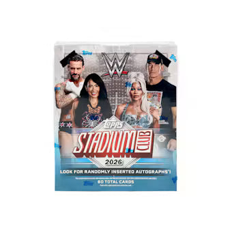 2026 Topps Stadium Club WWE Wrestling Mega Box