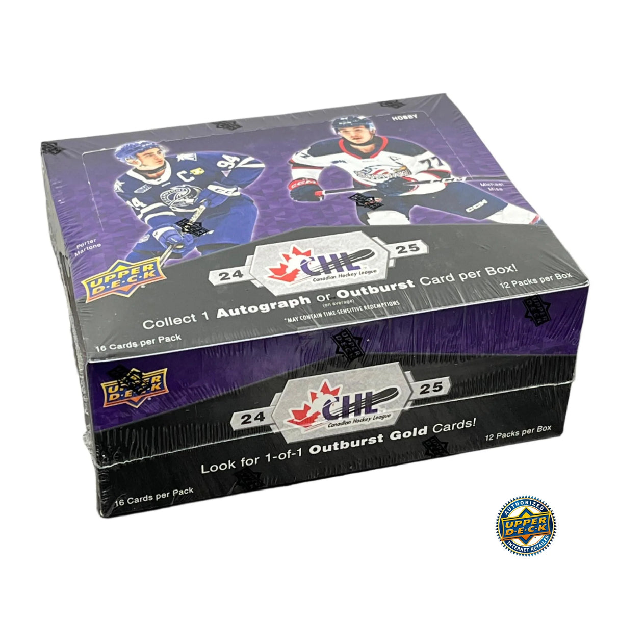 2024/25 Upper Deck CHL Hockey Hobby Box