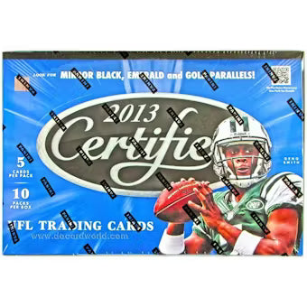 2013 Panini Certified Football Hobby Box