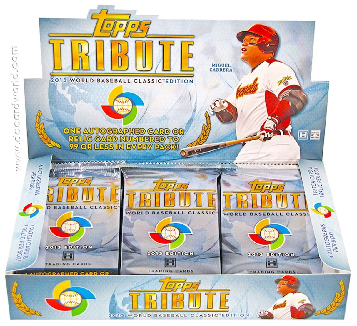 2013 Topps Tribute Baseball WBC Edition Hobby Box