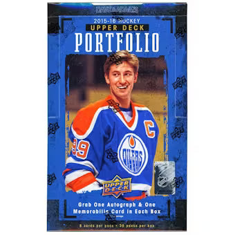 2015/16 Upper Deck Portfolio Hockey Hobby Box