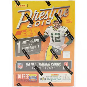 2019 Panini Prestige Football Blaster Box