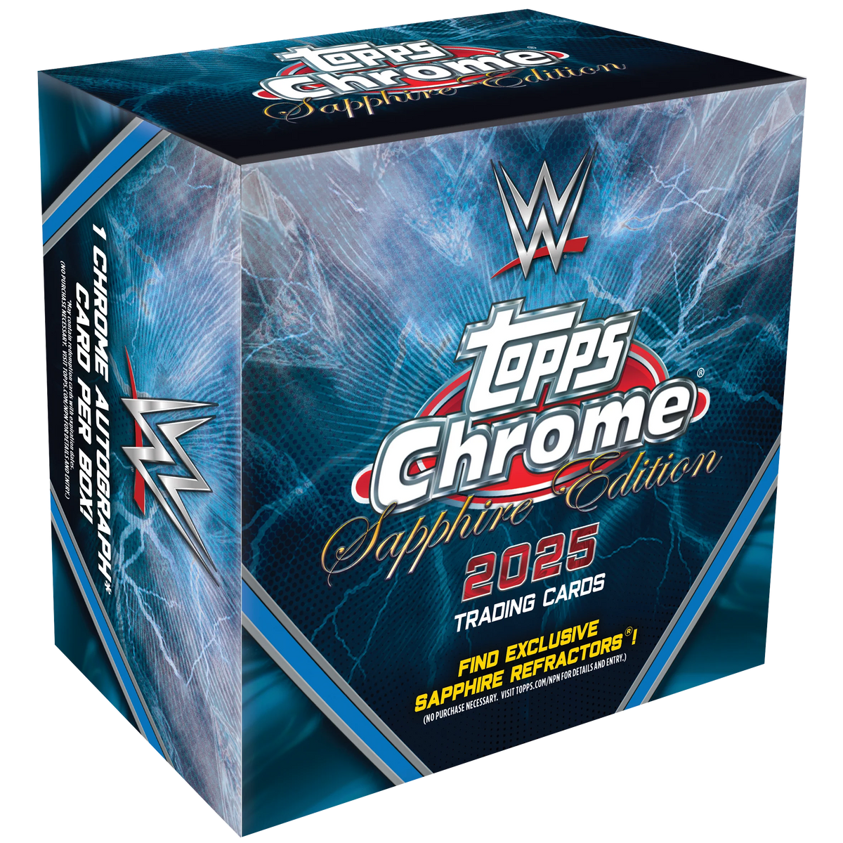 2025 Topps Chrome Sapphire WWE Box TRIPLE DIAMOND SPORTS BREAKS