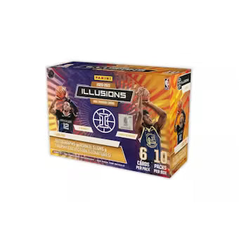 2020/21 Panini Illusions Basketball Mega Box (Sapphire and Yellow Parallels!)