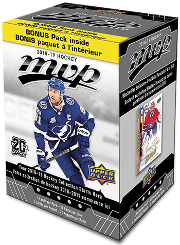 2018-19 Upper Deck MVP Hockey Blaster Box