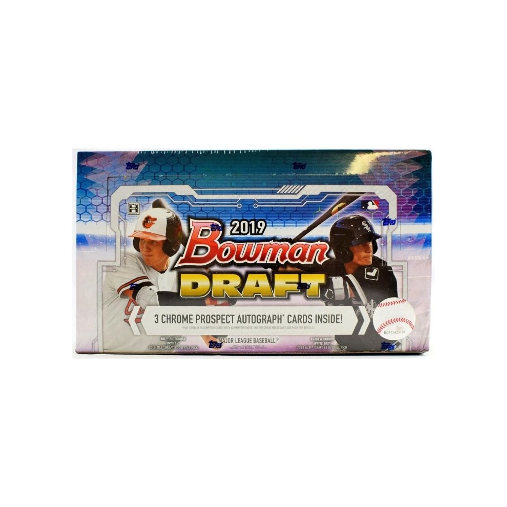2019 Bowman Draft Baseball Jumbo Hobby Box
