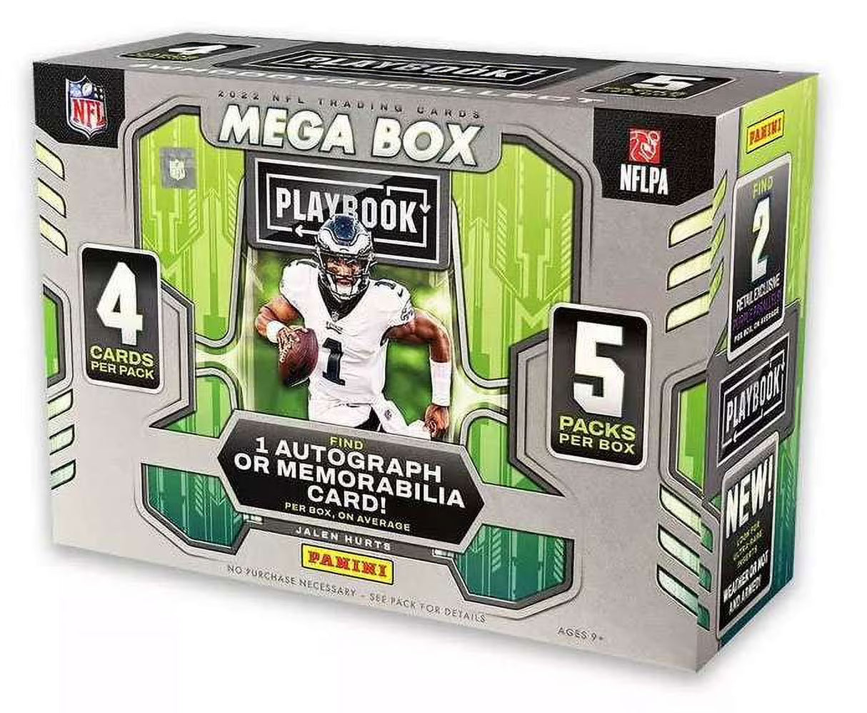 2022 Panini Playbook Football Mega Box (Purple Parallels)
