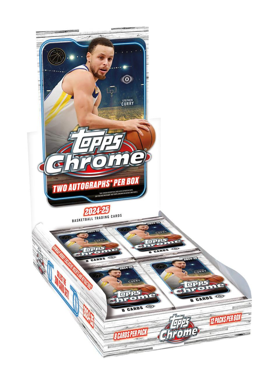 2024/25 Topps Chrome Basketball Hobby Box