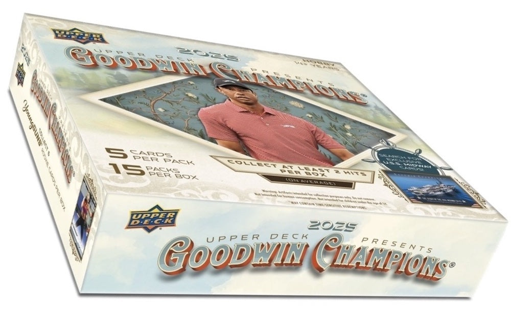 2025 Upper Deck Goodwin Champions Hobby Box