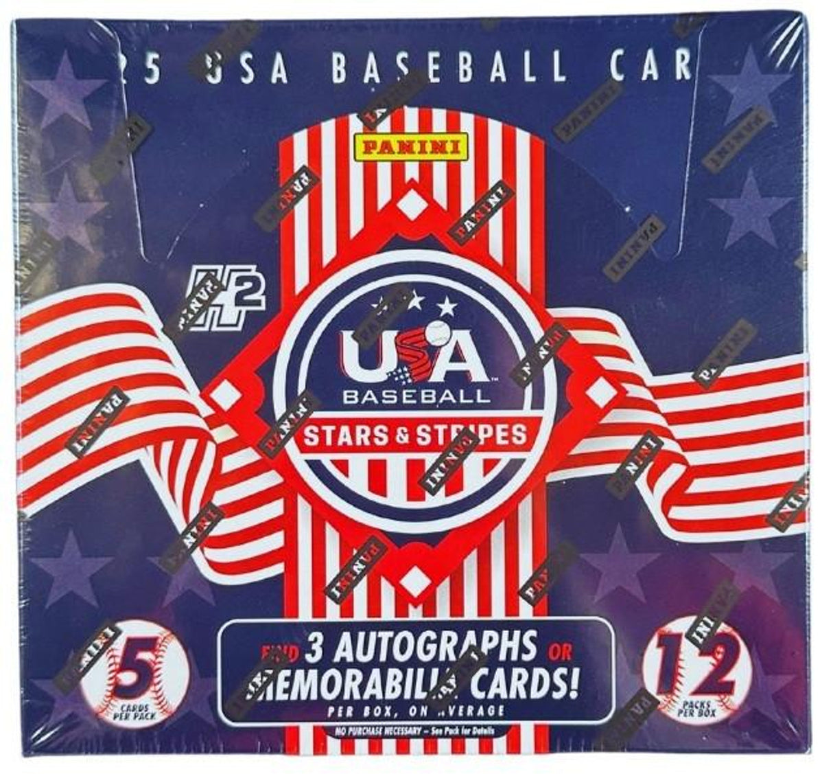 2025 Panini USA Stars & Stripes Baseball H2 Box