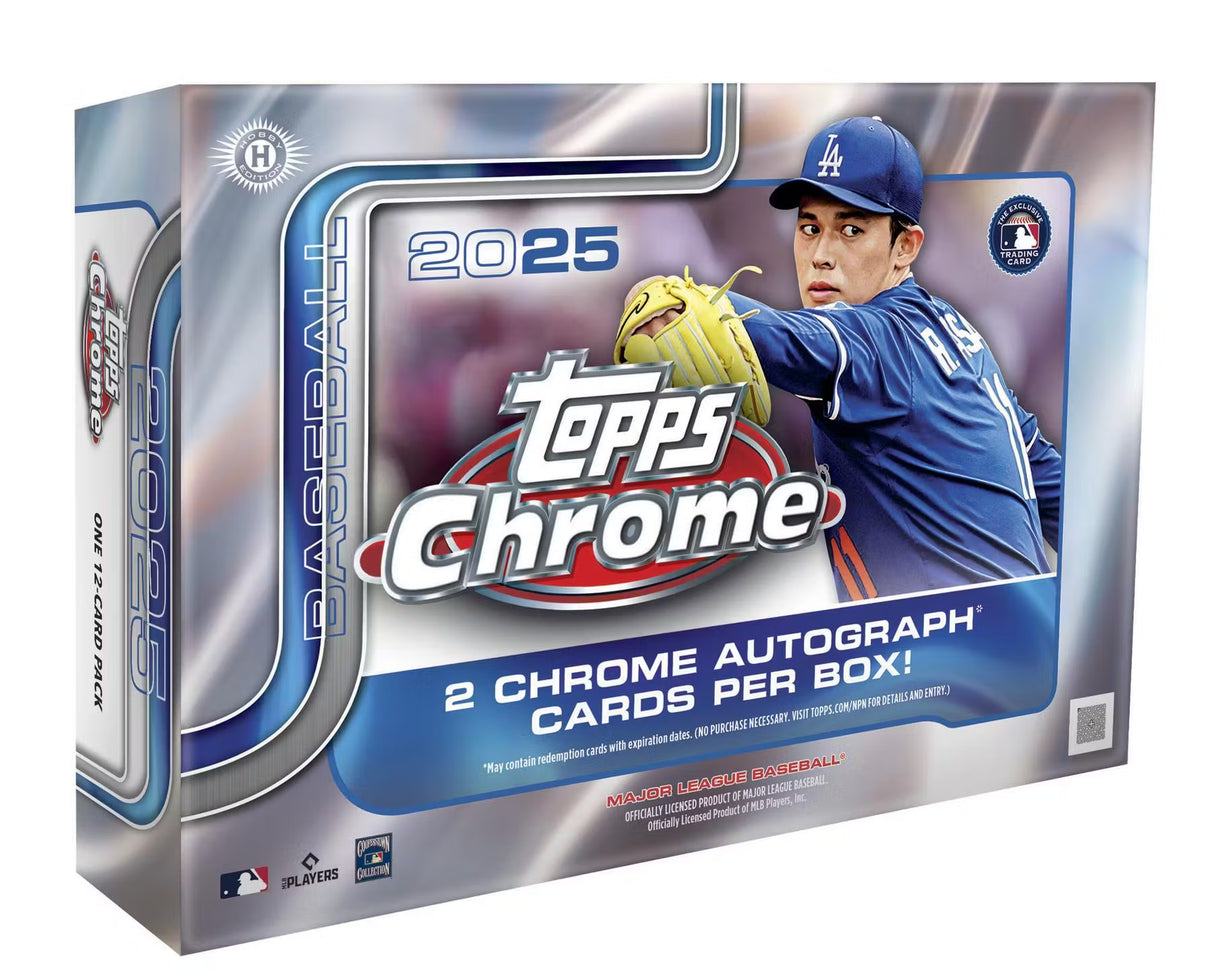 2025 Topps Chrome Baseball Breaker Delight Box