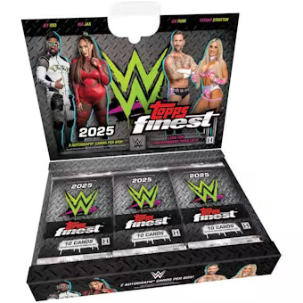 2025 Topps Finest WWE Hobby Box