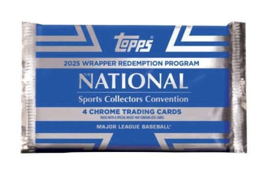 2025 Topps National Convention Wrapper Redemption Baseball