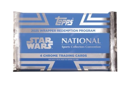 2025 Topps Star Wars Chrome National Convention Silver Pack