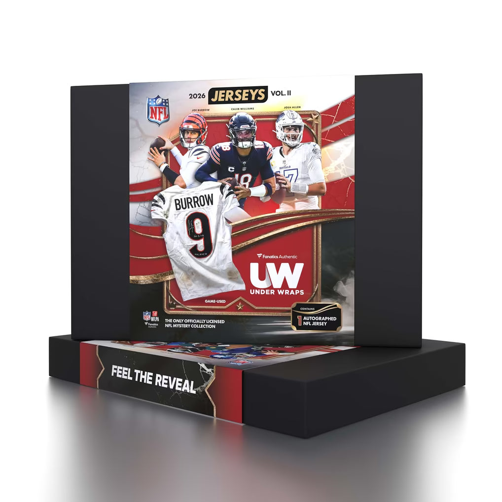 2026 Under Wraps Autographed NFL Jerseys Vol. II