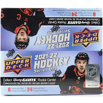 2021/22 Upper Deck Series 1 Hockey Retail 24-Pack Box