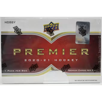 2020/21 Upper Deck Premier Hockey Hobby Box