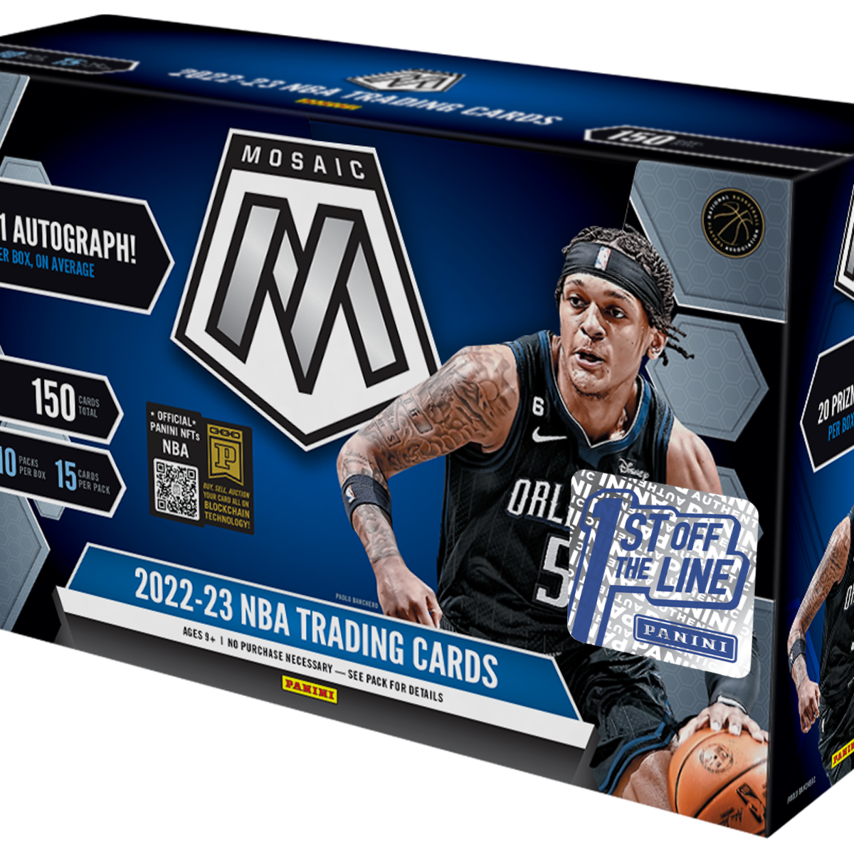 2022/23 Mosaic FOTL (First Off The Line) Basketball Hobby Box TRIPLE