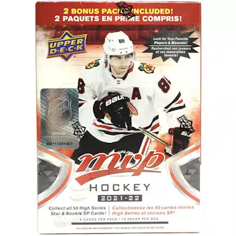 2021/22 Upper Deck MVP Hockey Blaster Box