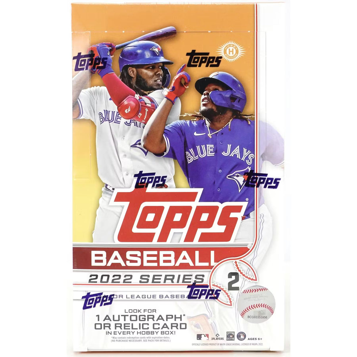 2022 Topps Series 2 Baseball 7 Pack Blaster Box