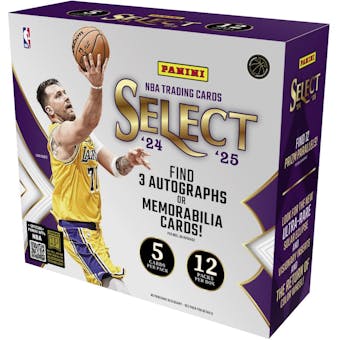2024/25 Panini Select Basketball Hobby Box