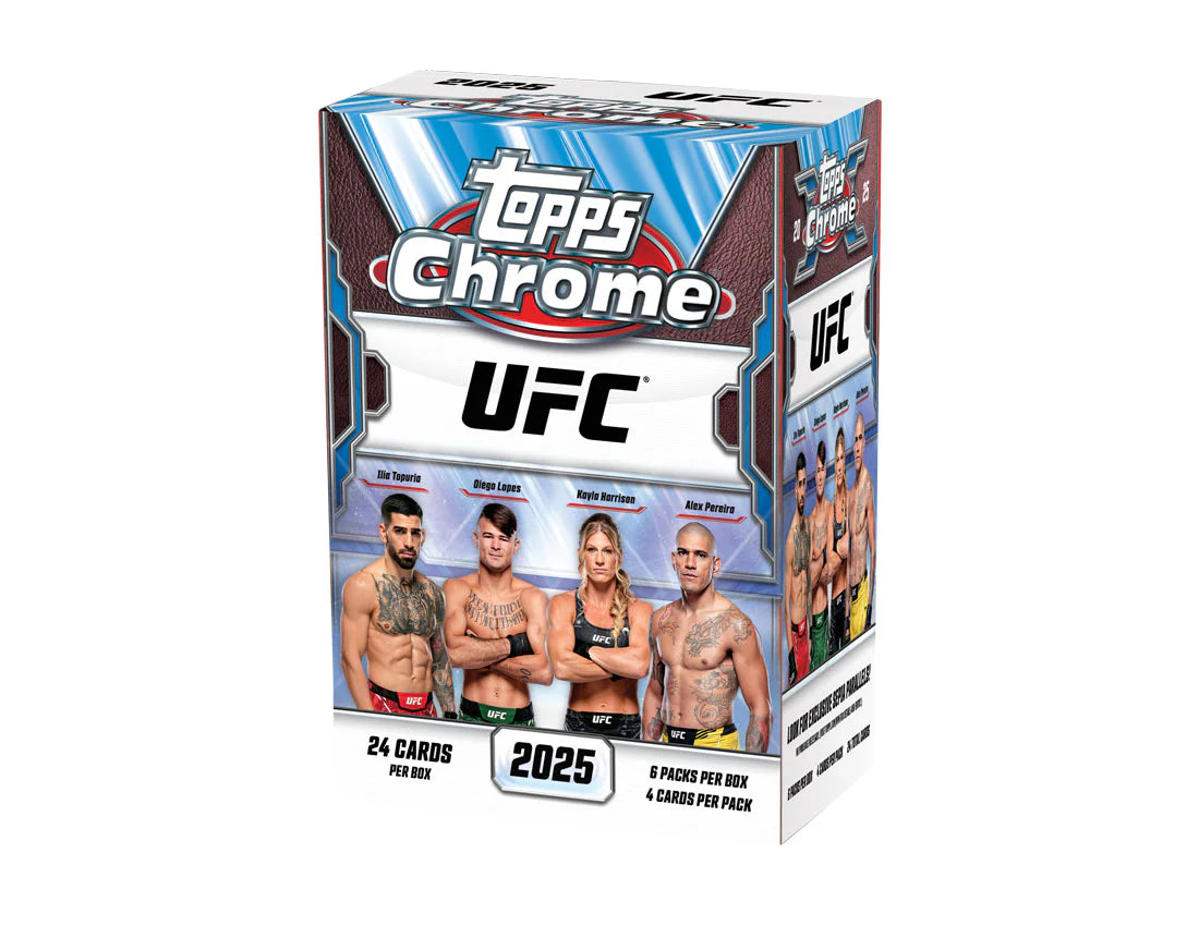 2025 Topps Chrome UFC 6-Pack Blaster Box