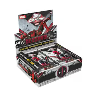 2025 Topps Deadpool Chrome Hobby Box