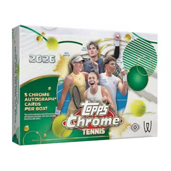 2026 Topps Chrome Tennis Delight Box