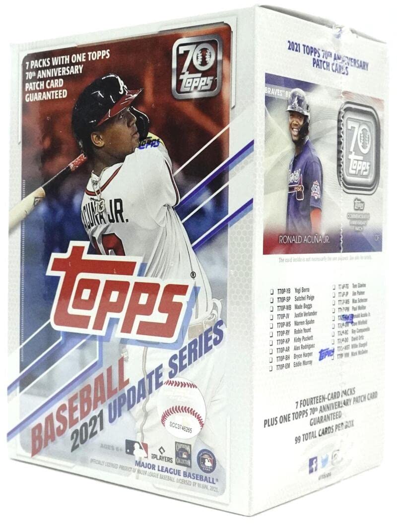 2021 Topps Update Baseball Blaster Box