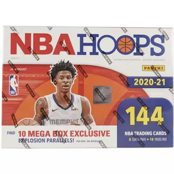 2020/21 Panini NBA Hoops Basketball Mega Box