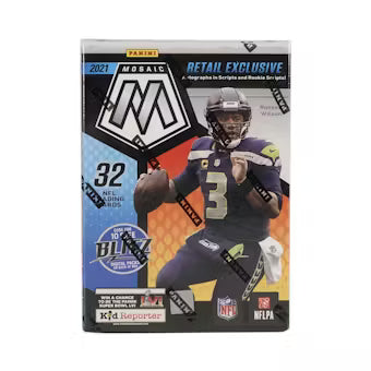 2021 Panini Mosaic Football 8-Pack Blaster Box