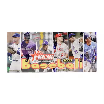 2022 Topps Heritage High Number Baseball Hobby Box