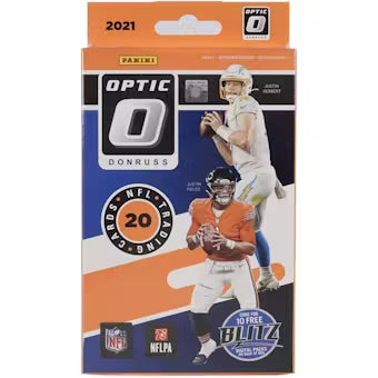 2021 Panini Donruss Optic Football Hanger Box (Blue Scope Parallels!)