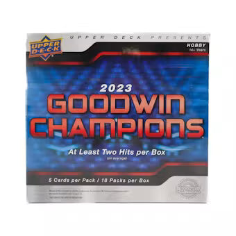 2023 Upper Deck Goodwin Champions Hobby Box