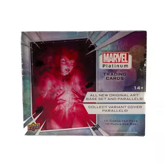 2024 Upper Deck Marvel Platinum Trading Cards Hobby Box