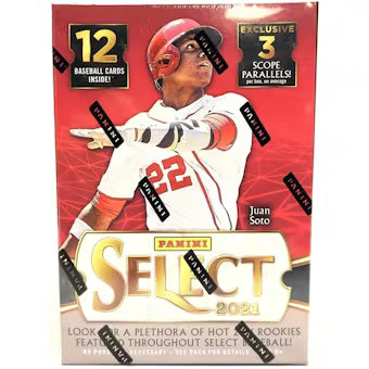 2021 Panini Select Baseball 3-Pack Blaster Box
