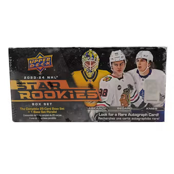 2023/24 Upper Deck Hockey NHL Star Rookies Box Set