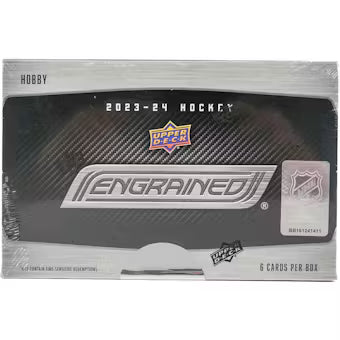 2023/24 Upper Deck Engrained Hockey Hobby Box