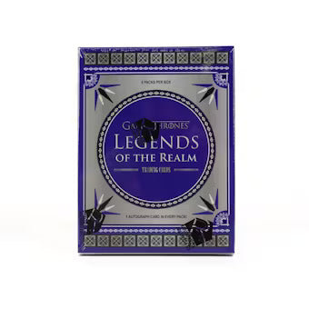 Game Of Thrones Legends of the Realm Trading Cards Hobby Box
