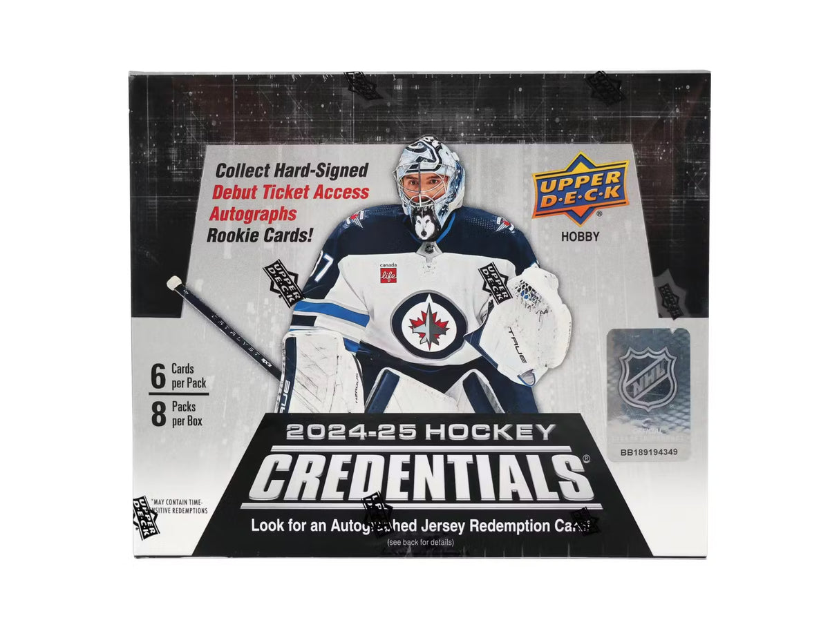 2024/25 Upper Deck Credentials Hockey Hobby Box