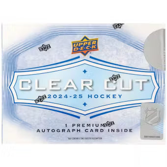 2024/25 Upper Deck Clear Cut Hockey Hobby Box