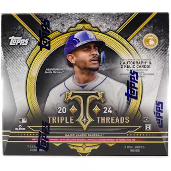 2024 Topps Triple Threads Baseball Hobby Box
