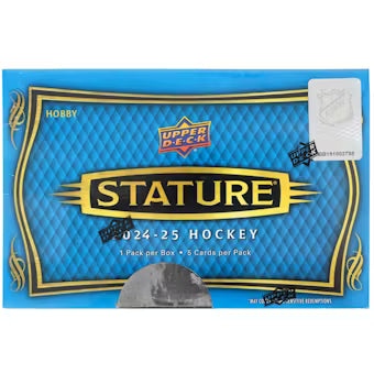 2024/25 Upper Deck Stature Hockey Hobby Box