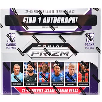 2024/25 Panini Prizm Premier League EPL Soccer Hobby Box