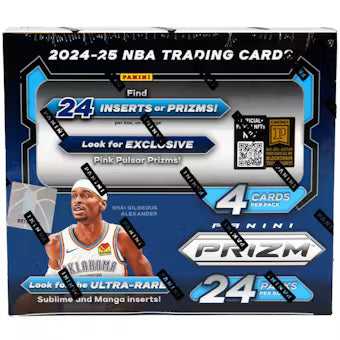 2024/25 Panini Prizm Basketball Retail 24-Pack Box