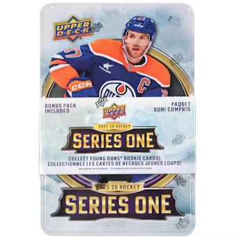 2025/26 Upper Deck Series 1 Hockey Tin