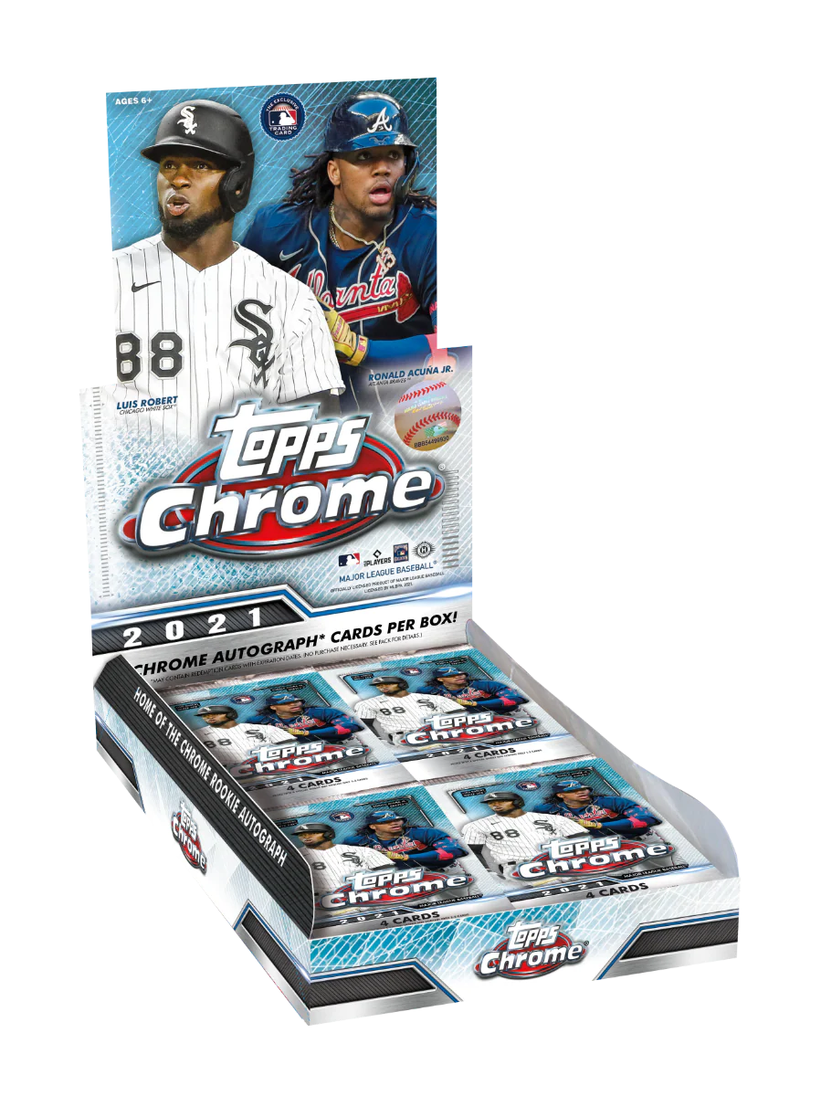 2021 Topps Chrome Baseball Hobby Box