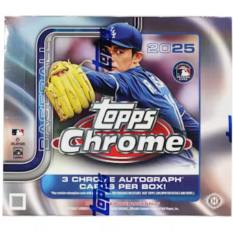 2025 Topps Chrome Baseball Hobby Jumbo