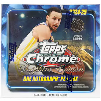 2024/25 Topps Chrome Sapphire Edition Basketball Box